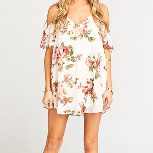 NWT Show Me Your Mumu Birdie Ruffle Dress Rosie